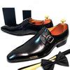 MEN'S SHOES WEDDING PARTY LEATHER SHOES HANDMADE
