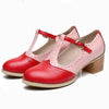 Oxford Shoes Summer Genuine Leather Pumps Mixed Colors For Lady