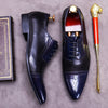 Wedding Shoes Men Groom Genuine Leather