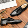 Men's Brogues Oxford Shoes Genuine Leather Handmade
