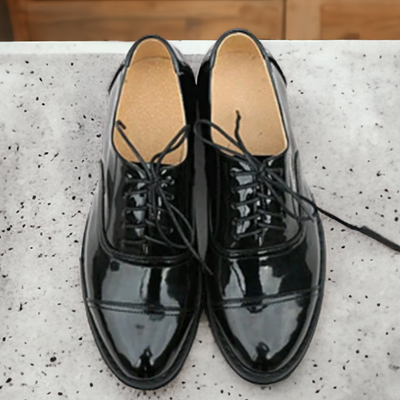 Ladies Brogues Vintage Oxford Shoes Genuine Leather