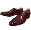 Red Shoes Party Shoes Leather Handmade For Men