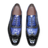 Oxford Shoes Genuine Leather Mixed Colors Handmade For Male