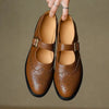 Women's Shoes Leather Vintage Oxford Style