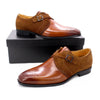 Shoes Genuine Leather Suede Monk Strap Wedding Shoes for Men