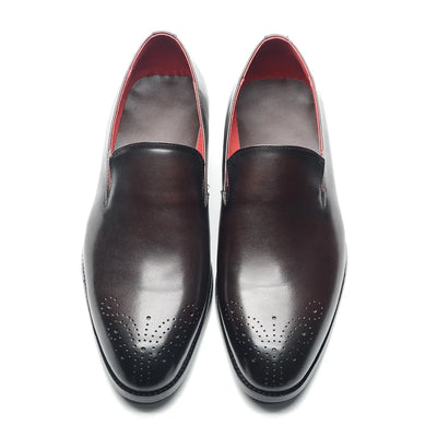 Loafer Dress Shoes Genuine Leather For Men