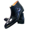 Black Ankle Boots Cow Leather For Men