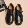 Women's Oxford Shoes Leather Loafers Vintage Footwear