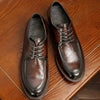 Men's Derby Shoes Cowhide Handmade