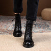 Women's Ankle Boots Cowhide Handmade