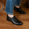 Brogue Shoes Genuine Leather Vintage Handmade For Women