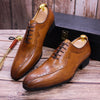 Dress Shoes Wedding Shoes Italian Style Genuine Leather For Men