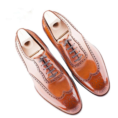 Oxford Shoes Business Shoes Leather Handmade For Men