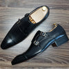 Casual Shoes Loafers Double monk Strap Leather Handmade for Men