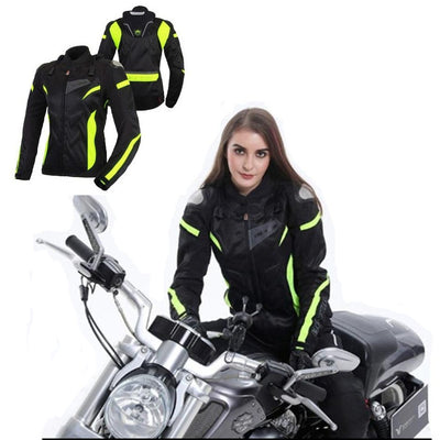 Motorcycle Jackets Women Protective Gear Racing Summer