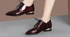 Oxford Chic Shoes Office Ladies Patent Leather