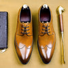 Men's Dress Shoes Genuine Leather Handmade Formal Italian Shoes