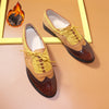 Women Oxford Brogues Shoes 100% Leather Handmade