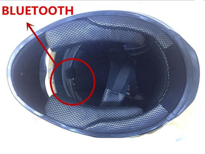 Motorcycle Helmet Bluetooth With Lens Safety Dot Approved