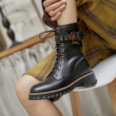 Women Boots Handmade Genuine Leather