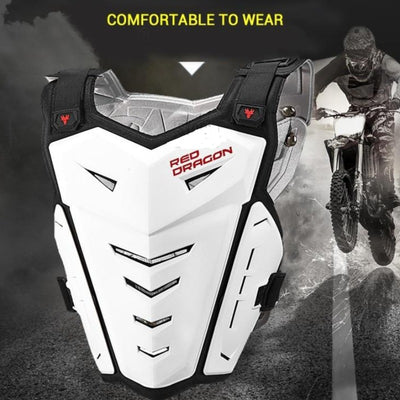 Motorcycle Gear Body Armor Vest Back Chest Protector