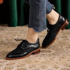 Women Oxford Flats Spring/Autumn Leather Brogues Vintage Handmade