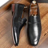 Men's Dress Shoes Slip-On Business Casual Leather Handmade