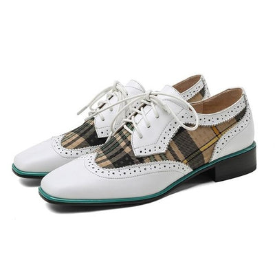 Women's Flats Shoes Spring Casual Shoes Leather Handmade
