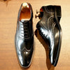 Men Shoes Genuine Leather Dress Bullock Brogue Handmade