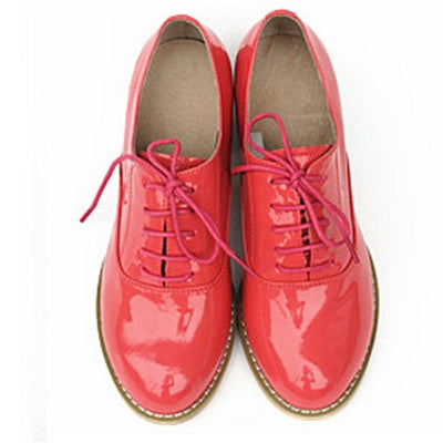 Flats Shoes Vintage Leather Summer Handmade For Women
