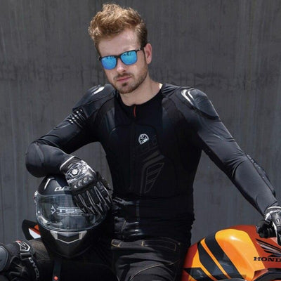Motorbike Racing Body Armor Riding  Stretch Jacket