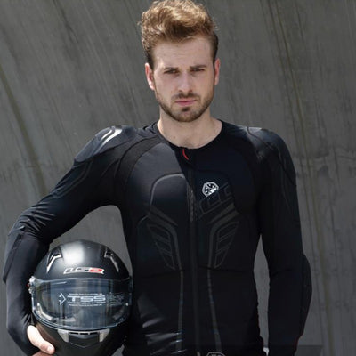 Motorbike Racing Body Armor Riding  Stretch Jacket
