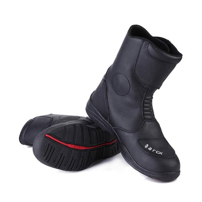 Men's Motorcycle Boots Leather Racing