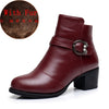 Genuine Leather Ankle Boots Handmade
