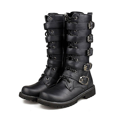 Men Motocross Boots Motorcycle Shoes