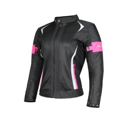 Motorcycle Jacket Women Breathable Mesh Touring
